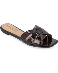 Journee Collection - Arrina Slip On Flat Sandals - Lyst