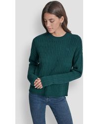 DKNY - Crewneck Sweater - Lyst