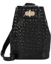 Brahmin - Maddie Embossed Leather Melbourne Backpack - Lyst