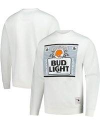 Mitchell & Ness - X Bud Light Cleveland Browns The Crest Pullover Sweatshirt - Lyst