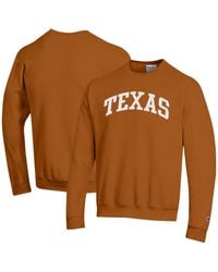 Champion - Texas Longhorns Basic Arch Fleece Pullover Sweatshirt - Lyst