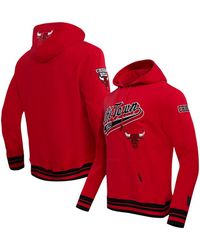 Pro Standard - Chicago Bulls Script Tail Pullover Hoodie - Lyst