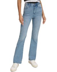 Karl Lagerfeld - Chain-accent Wide-leg Jeans - Lyst