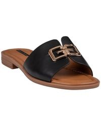 Gc Shoes - Square Toe Flat Sandals - Lyst