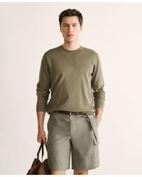 Mango - Fine-knit Cotton Sweater - Lyst