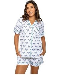 Sant And Abel - Tennis Short Pj Set - Lyst