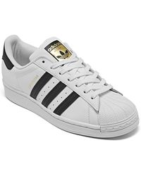 adidas women's superstar casual sneakers from finish line