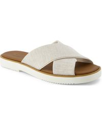 TOMS - Mae Crossover Open Toe Sandals - Lyst