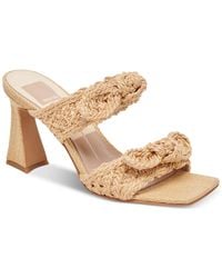 Dolce Vita - Niyah Bow Strappy Slide Dress Sandals - Lyst