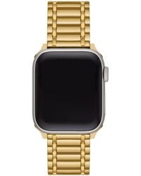 Tory Burch - Miller Band For Apple Watch®, Gold-tone Stainless Steel - Lyst