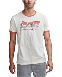 Lucky Brand - Short Sleeve Budweiser Bowtie T-shirt - Lyst