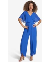 Kensie - Flutter-sleeve Jumpsuit - Lyst