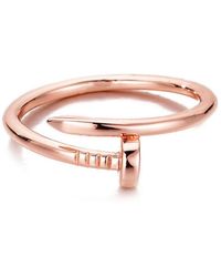 Adornia - Silver Nail Ring - Lyst