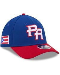 KTZ - Blue/red Puerto Rico Baseball 2026 World Baseball Classic M-crown 39thirty Flex Hat - Lyst