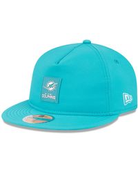 KTZ - Miami Dolphins 2025 Sideline Retro Crown 59fifty Fitted Hat - Lyst
