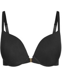 City Chic - Plus Size Smooth & Chic Front Close Cotton Push Up Bra - Lyst