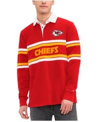 Tommy Hilfiger - Kansas City Chiefs Cory Varsity Rugby Long Sleeve T-shirt - Lyst