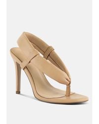 Rag & Co - Singles High Heeled Thong Sandals - Lyst