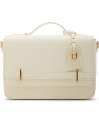 Anne Klein - Belted Flap Small Satchel Bag - Lyst