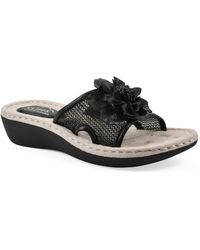 White Mountain - Chill Wedge Slip-on Sandals - Lyst