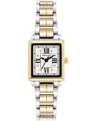 Anne Klein - Premium Crystal Accented Bracelet Watch - Lyst