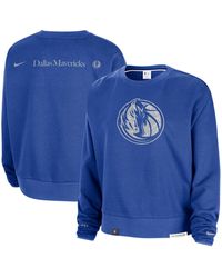 Nike - Dallas Mavericks Standard Issue Courtside Performance Pullover Sweatshirt - Lyst