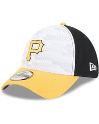KTZ - Black/gold Pittsburgh Pirates 2025 Mlb Clubhouse 39thirty Flex Hat - Lyst