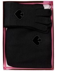 kate spade black gloves