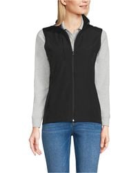 Lands' End - Soft Shell Vest - Lyst