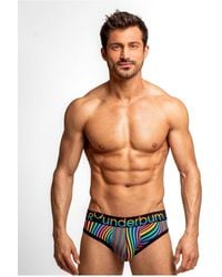Rounderbum - Waveform Pride Padded Brief + Smart Package Cup - Lyst