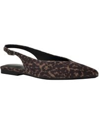 Calvin Klein - Galiana Pointy Toe Slingback Flats - Lyst