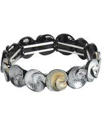 SOH - Metallic Swirl Bracelet - Lyst