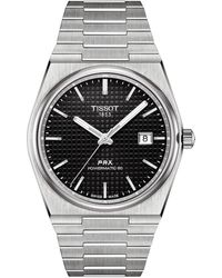 Tissot - Swiss Automatic Prx Powermatic 80 Stainless Steel Bracelet Watch 40mm - Lyst
