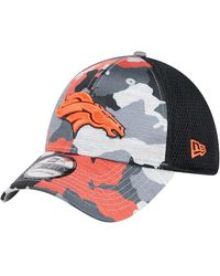 KTZ - Camo/black Denver Broncos Active 39thirty Flex Hat - Lyst