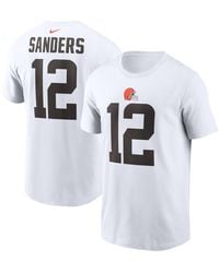 Nike - Shedeur Sanders Cleveland Browns 2025 Nfl Draft Name Number T-shirt - Lyst