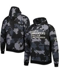 The Wild Collective - Washington Commanders Camo Pullover Hoodie - Lyst