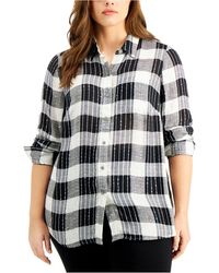 style & co plus size tops