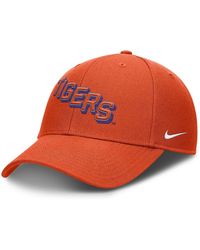 Nike - Clemson Tigers Slanted Primetime Rise Performance Adjustable Hat - Lyst