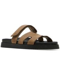 Steve Madden - Mayven Footbed Slide Sandals - Lyst