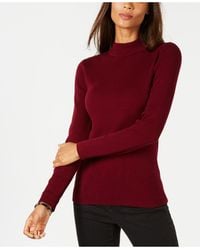 Macys womens cotton turtleneck best sale