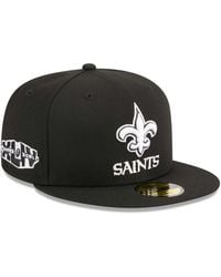KTZ - New Orleans Saints Main Patch 59fifty Fitted Hat - Lyst