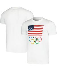 Outerstuff - Team Usa Flag Five Rings T-shirt - Lyst