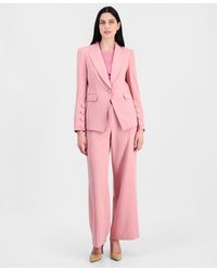 Tahari - One-button Peak-lapel Blazer - Lyst