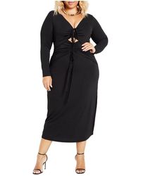 City Chic - Plus Size Blakely Maxi Dress - Lyst