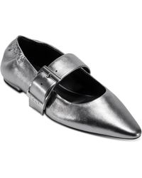 DKNY - Cormic Pointed Toe Ballet Flat With Belt Strap Sandal - Lyst