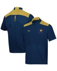 Under Armour - Notre Dame Fighting Irish Motivate Half-zip Jacket - Lyst
