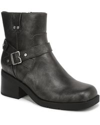 Dr. Scholls - Janis Square Toe rugged Short Boots - Lyst