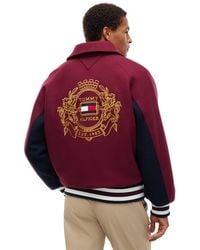 Tommy Hilfiger - American Icons Wool-blend Varsity Jacket - Lyst