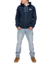 caterpillar zip up hoodie