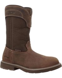 Georgia Boot - Core 37 Farm And Ranch Round Toe Pull-on - Lyst